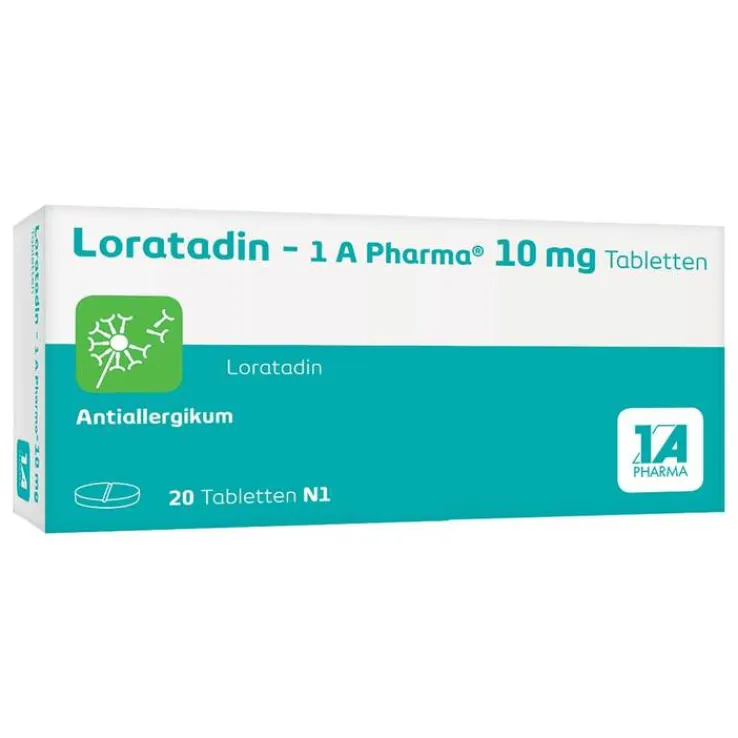 Loratadin 1 A Pharma Tabletten, 20 St