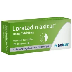 Loratadin axicur 10 mg Tabletten, 100 St