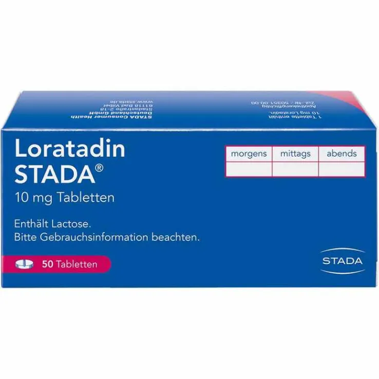 Loratadin STADA 10 mg Tabletten, 50 St