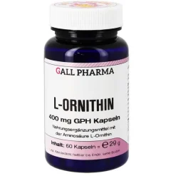 L-Ornithin 400 mg GPH Kapseln, 60 St