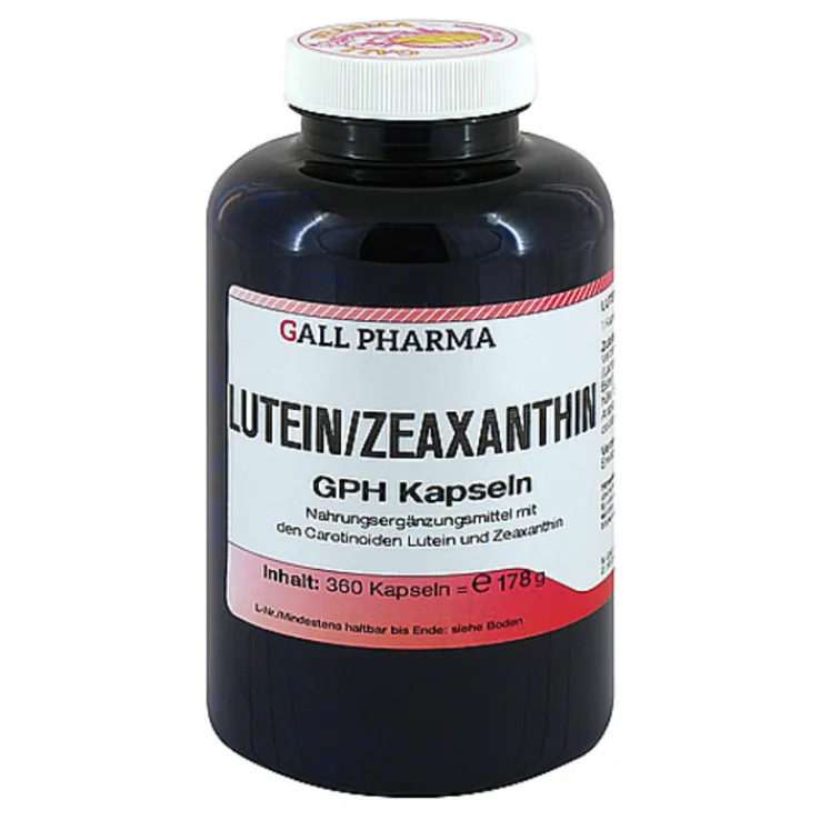 Lutein Zeaxanthin GPH Kapseln, 360 St