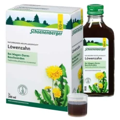 Löwenzahn Saft Schoenenberger HPS, 3X200 ml