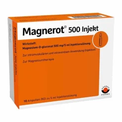 Magnerot 500 Injekt Ampullen, 10X5 ml