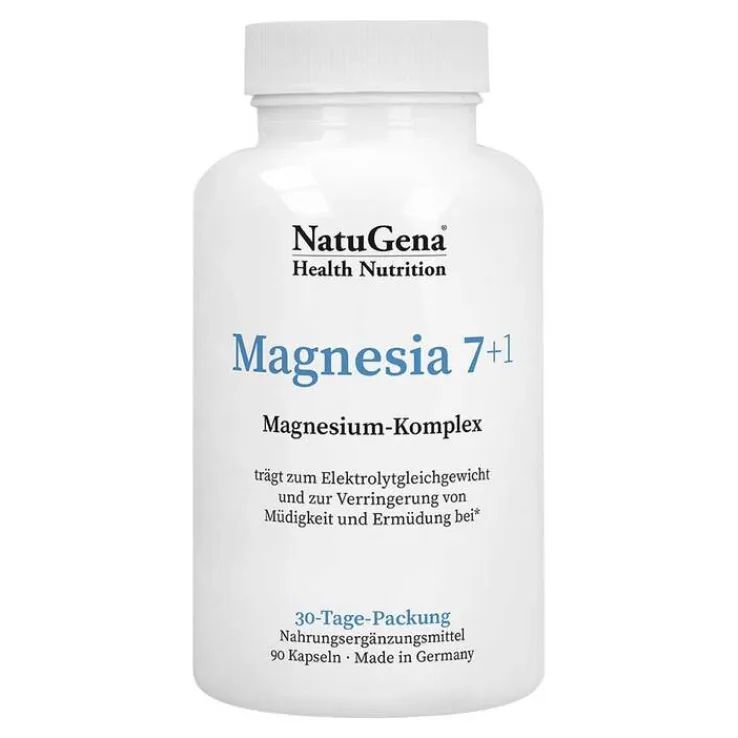 Magnesia 7 + 1 Magnesium-Komplex vegan Kapseln, 90 St