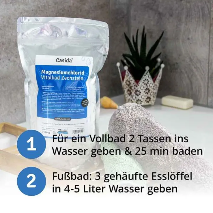 Magnesiumchlorid Vitalbad Zechstein, 2.5 kg