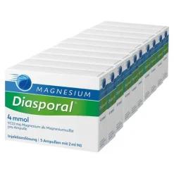 Magnesium Diasporal 4 mmol Ampullen, 50X2 ml
