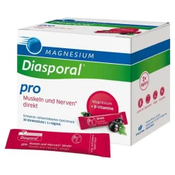 Magnesium Diasporal pro B-Vitamin-Komplex Muskeln + Nerven direkt Direktgranulat , 30 St