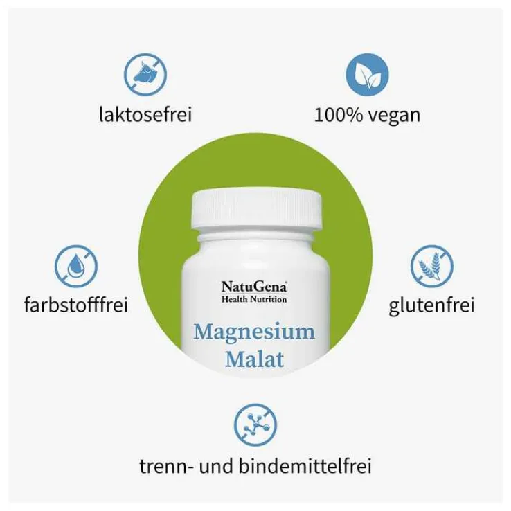 Magnesiummalat Kapseln, 120 St