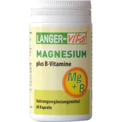 Magnesium 375 mg + B-Vitamine Kapseln, 60 St