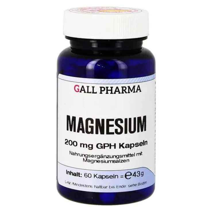 Magnesium 200 mg GPH Kapseln, 60 St