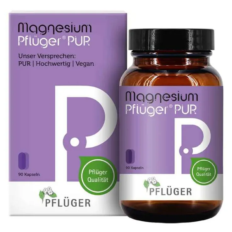 Magnesium Pflüger Pur 125 mg Kapseln, 90 St