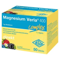 Magnesium Verla 400 Waldbeere Direkt-Granulat, 50 St