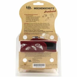 Mückenschutz Armband rot KDA, 1 St