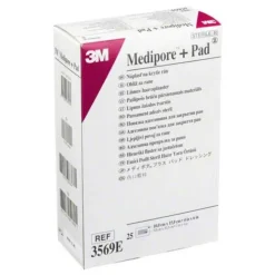 Medipore Plus Pad 3569E ster, 25 St