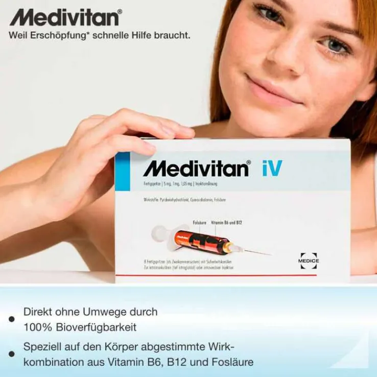 Medivitan® iV Fertigspritzen, 8 St