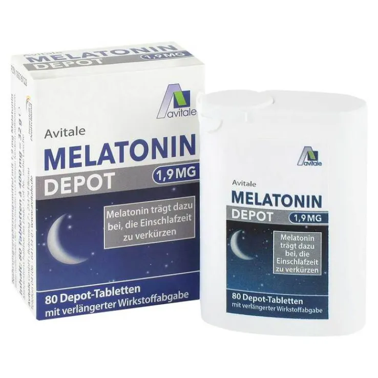 Melatonin 1,9 mg Depot Tabletten, 80 St