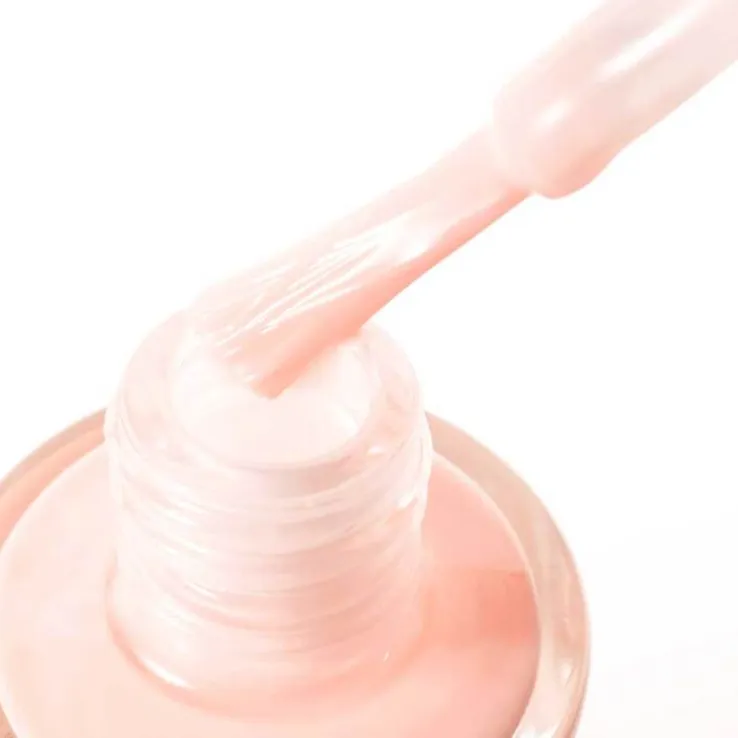 Meme Nagellack mit Silicium rosa 01, 10 ml