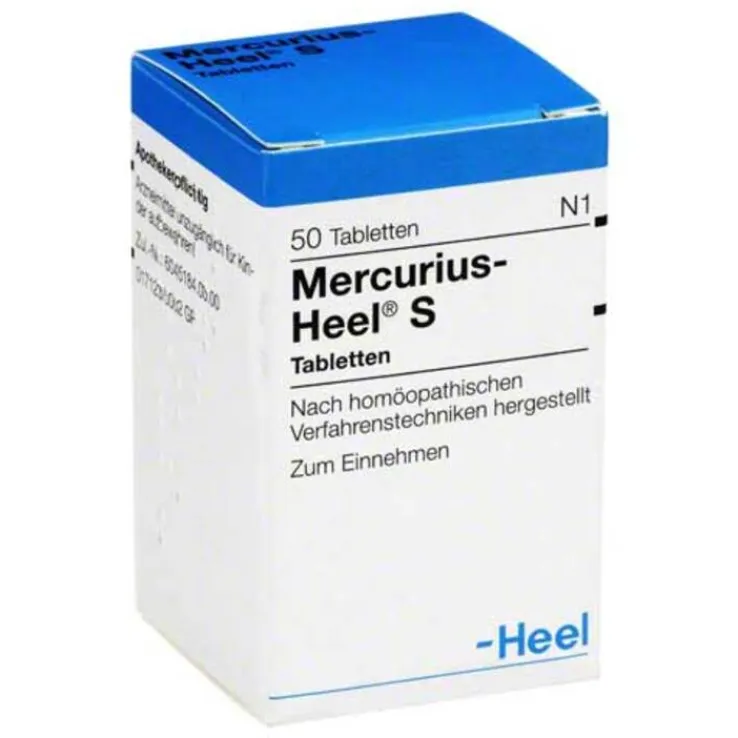 Mercurius Heel S Tabletten, 50 St