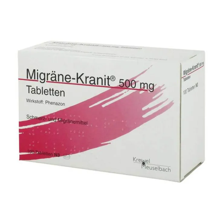 Migräne Kranit 500 mg Tabletten, 100 St