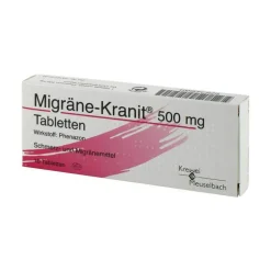 Migräne Kranit 500 mg Tabletten, 10 St