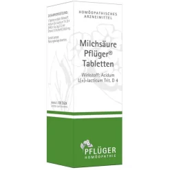 Milchsäure Pflüger Tabletten, 100 St