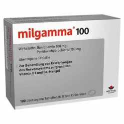 milgamma® 100 mg Vitamin B1 + Vitamin B6 Tabletten, 100 St