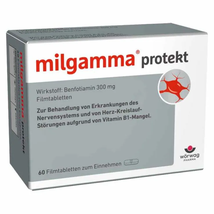 milgamma protekt Vitamin B1 Tabletten, 60 St