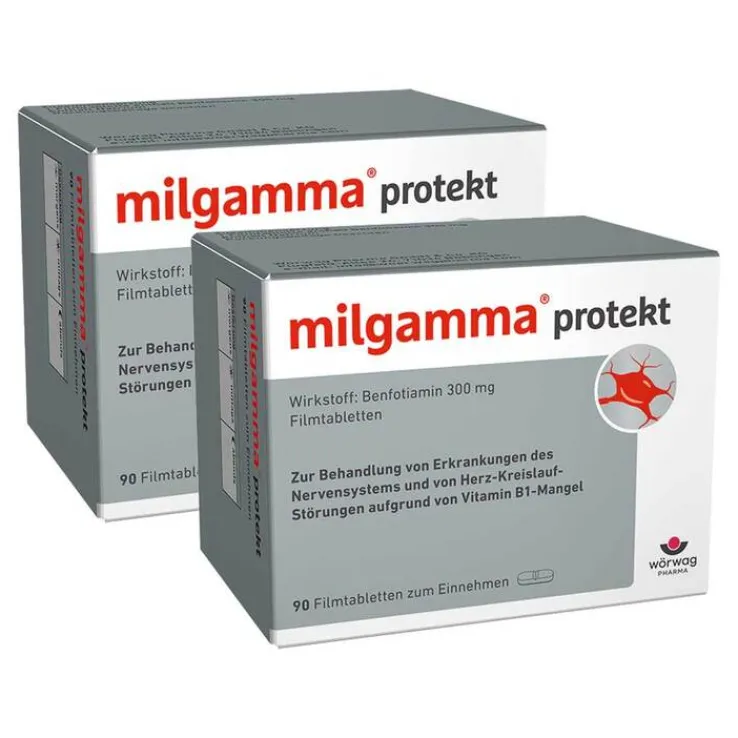 milgamma protekt Vitamin B1 Tabletten, 2x90 St