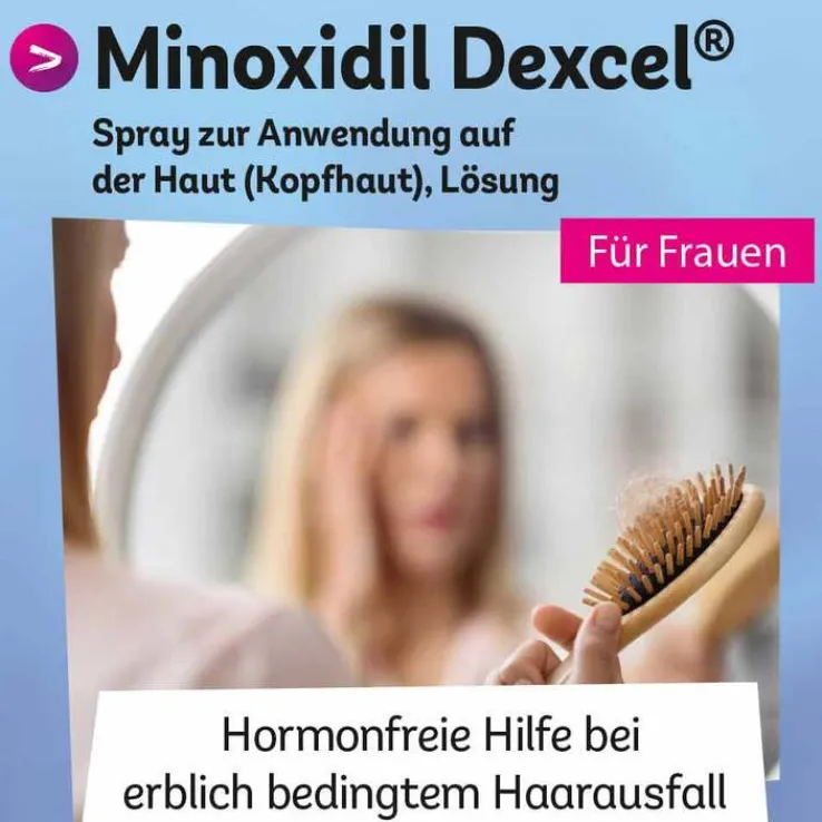 Minoxidil Dexcel 20 mg / ml Spray z.Anw.a.d.Kopfhaut, 60 ml