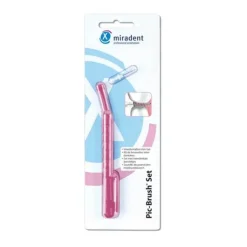Miradent Interd.Bürste Pic-Brush 1er Set pink tr., 1 St