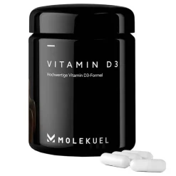Molekuel Premium Vitamin D3-Formel, 120 St
