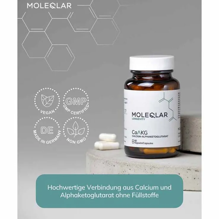 Moleqlar Caakg Calcium-Alphaketoglutarate Kapseln, 60 St