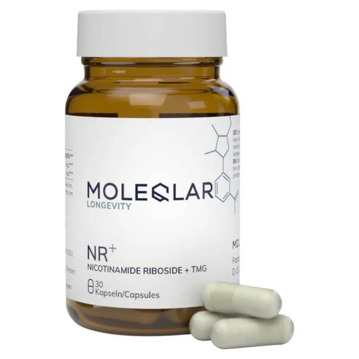 Moleqlar Longevity NR + Nicotinamid Kapseln, 30 St
