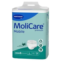Molicare Premium Mobile 5 Tropfen Größe L, 14 St