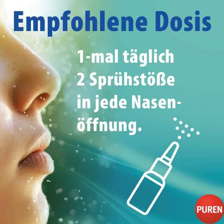 Mometason Puren Heuschnupfenspray 50 µg, 10 g