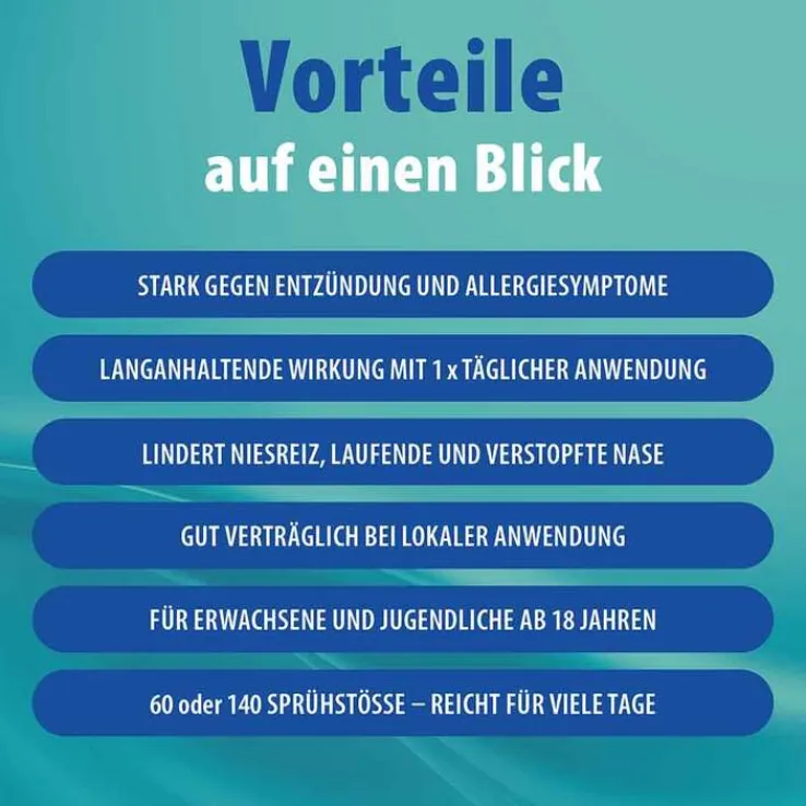 Mometason Puren Heuschnupfenspray 50 µg, 10 g