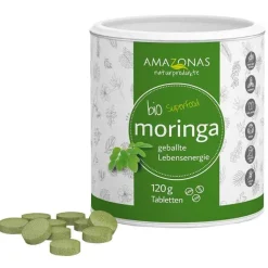 Moringa 100% Bio Tabletten a 400 mg pur, 120 g