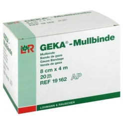 Mullbinden Geka 8cmx4m, 20 St