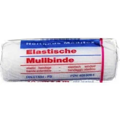Mullbinden 4mx10cm elastisch, 1 St