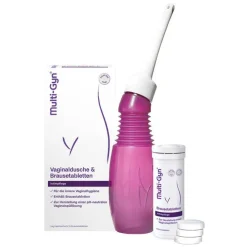 Multi-Gyn Vaginaldusche Kombipack Brausetabletten, 1 P