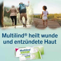Multilind Heilsalbe mit Nystatin und Zinkoxid, 25 g
