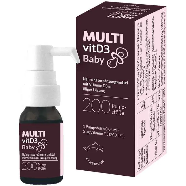 MULTIVITD3 Baby Pumplösung, 10 ml