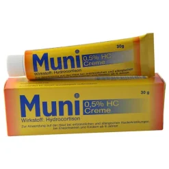 Muni 0,5% HC Creme, 30 g