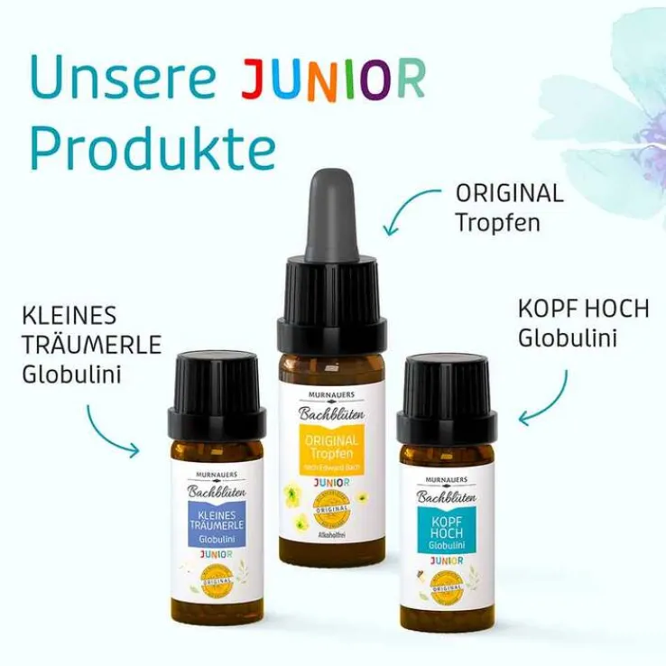 Murnauers Bachblüten Kinder Kopf hoch Globulini, 10 g