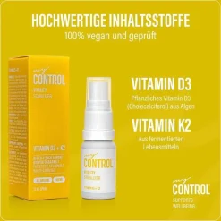 MY Control Vitality Vitamin D3 + K2 Spray, 10 ml
