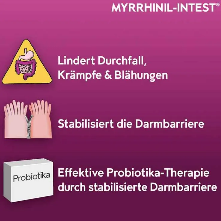 MYRRHINIL-INTEST überzogene Tabletten, 200 St