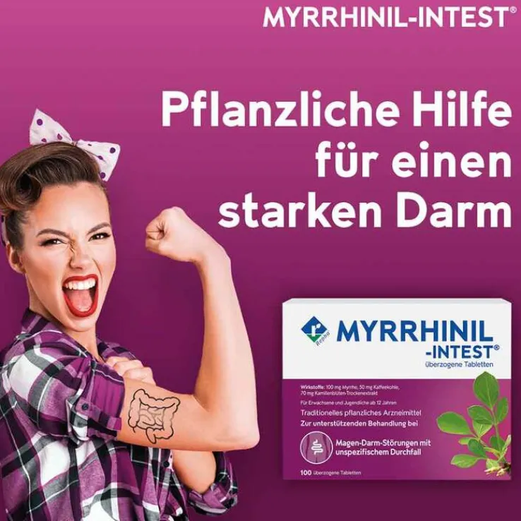 MYRRHINIL-INTEST überzogene Tabletten, 200 St