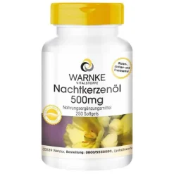 Nachtkerzenöl 500 mg Kapseln, 250 St