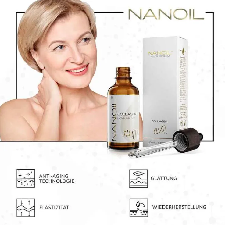 Nanoil Gesichtsserum mit Kollagen, 50 ml