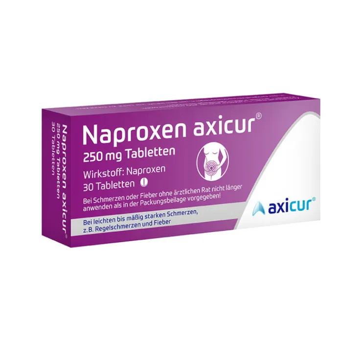 Naproxen axicur® 250 mg Tabletten, 30 St